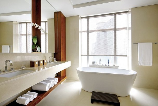 JW Marriott Marquis Dubai - Wohnbeispiel Deluxe Corner Suite (Zimmercodierung WD1)