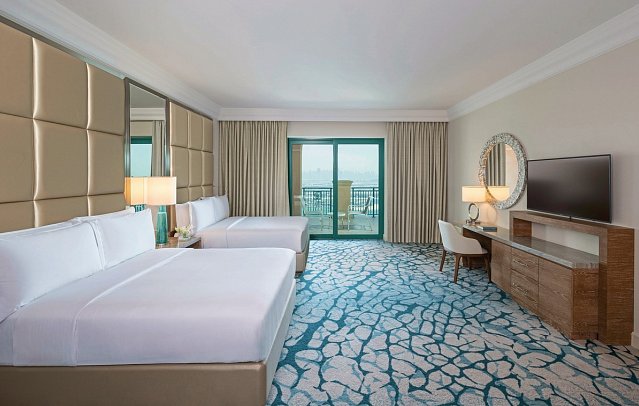 Atlantis, The Palm - Wohnbeispiel Palm Queen Room (Zimmercodierung DB4)