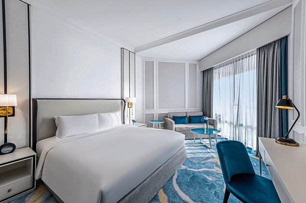 Sofitel Dubai Jumeirah Beach - Wohnbeispiel Superior Room Side Sea View (Zimmercodierung DS1)