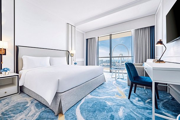 Sofitel Dubai Jumeirah Beach - Wohnbeispiel Club Room Sea View (Zimmercodierung DL1)