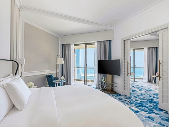 Sofitel Dubai Jumeirah Beach - Wohnbeispiel Prestige Suite - 1 Bedroom Side Sea View (Zimmercodierung WB1)