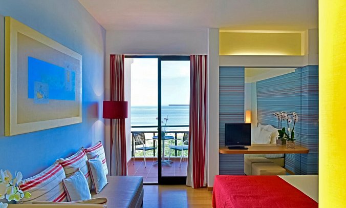 Pestana Dom João II Beach & Golf Resort - Wohnbeispiel Doppelzimmer Deluxe Meerblick (Zimmercodierungen D2M & DCM)