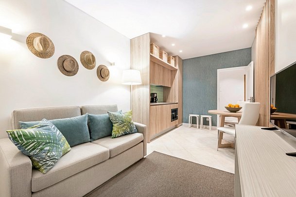 Quinta Pedra dos Bicos - Wohnbeispiel Appartement 1 Schlafzimmer (Zimmercodierung AB1)