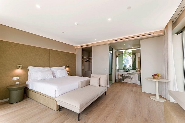 ananea Castelo Suites Algarve - Wohnbeispiel Exclusive Suite Terrasse Glasgarten (Zimmercodierung WT1)