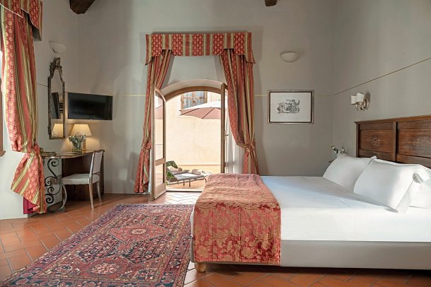 Villa Casagrande Hotel Spa Wine - Wohnbeispiel Doppelzimmer Superior Deluxe (Zimmercodierung DD1)