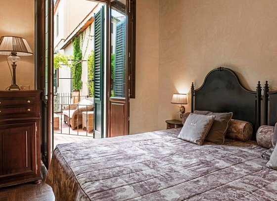 Grand Hotel Baglioni - Wohnbeispiel Doppelzimmer Garden Relax (Zimmercodierung DB2)