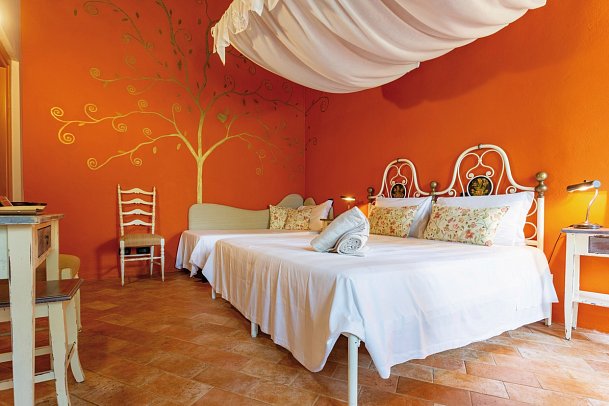 Molino di Foci - Wohnbeispiel Doppelzimmer Superior (Zimmercodierung DS1)