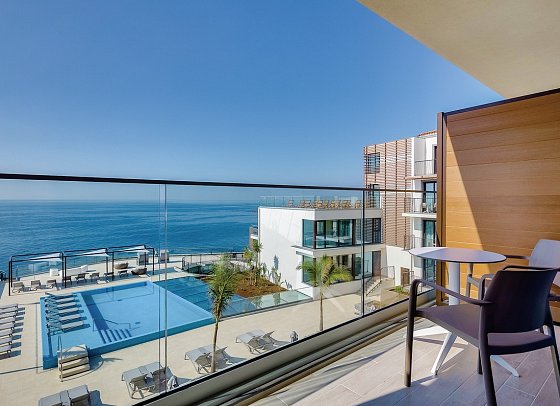 Sentido Galomar - Beispiel Balkon Doppelzimmer Meerblick (Zimmercodierungen DBM, D2M & D3M)