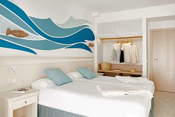 Iberostar Waves Gaviotas Park - Wohnbeispiel Familiensuite (Zimmercodierungen WBN, W2N, W1M, W3M, WMP, W3P, WI1 & WI2)