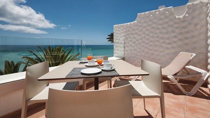 Sotavento Beach Club - Wohnbeispiel Appartement Meerblick (Zimmercodierungen ABM, ACM & OBM)