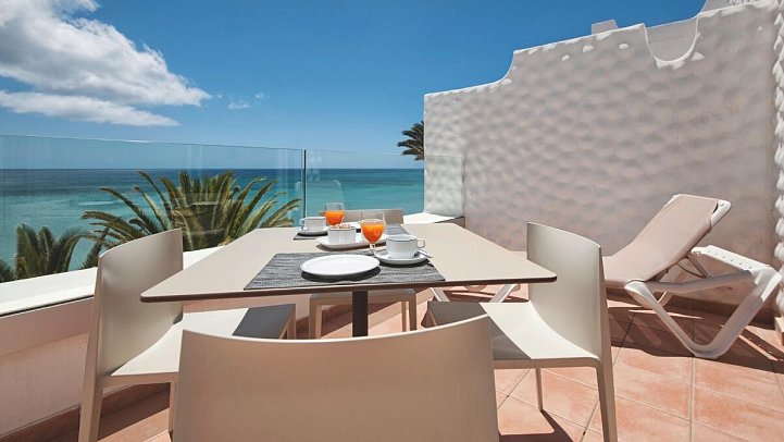 Sotavento Beach Club - Wohnbeispiel Appartement Meerblick (Zimmercodierungen ABM, ACM & OBM)