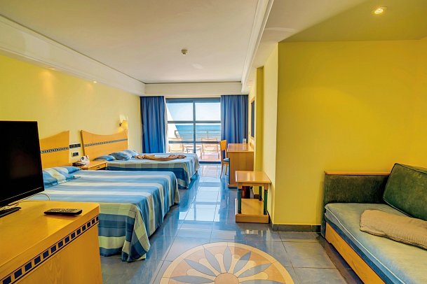 SBH Crystal Beach - Wohnbeispiel Doppelzimmer Meerblick (Zimmercodierungen DBO, DBN & DPN)