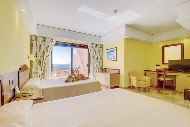 SBH Crystal Beach - Wohnbeispiel Doppelzimmer Meerblick (Zimmercodierungen DBN, DBO & DPN)