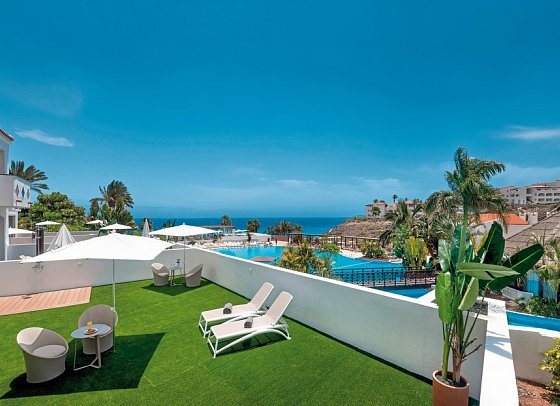 Fuerteventura Princess - Wohnbeispiel Suite seitlicher Meerblick (Zimmercodierung WBN)