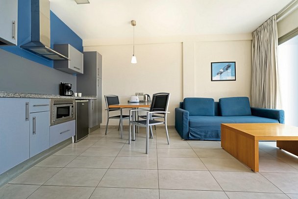 Servatur Alameda de Jandía - Wohnbeispiel Appartement 1 Schlafzimmer Premium Meerblick Obere Etagen (Zimmercodierung AMM)