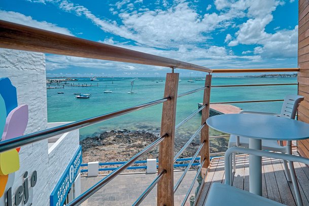 La Marquesina Hotel Boutique - Wohnbeispiel Doppelzimmer Deluxe Meerblick (Zimmercodierungen DDM & DPM)