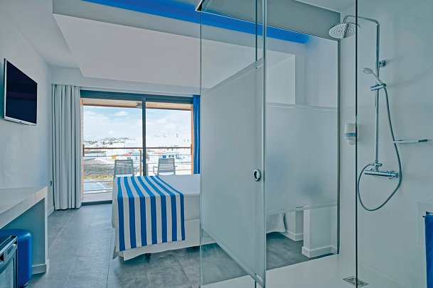 La Marquesina Hotel Boutique - Wohnbeispiel Doppelzimmer Deluxe Meerblick (Zimmercodierungen DDM & DPM)