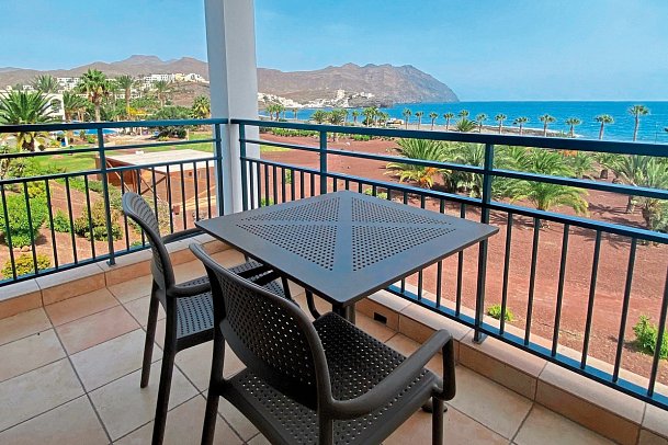 Playitas Aparthotel - Wohnbeispiel Appartement Meerblick (Zimmercodierung ABM)