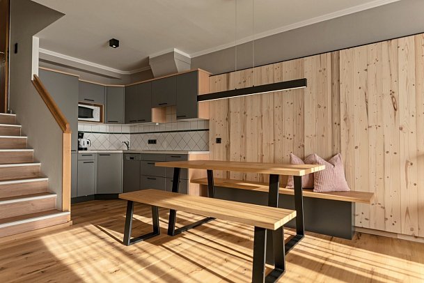 Aparthotel Ferienalm - Wohnbeispiel Appartement Dachstein (Zimmercodierungen OB1 & OB2)