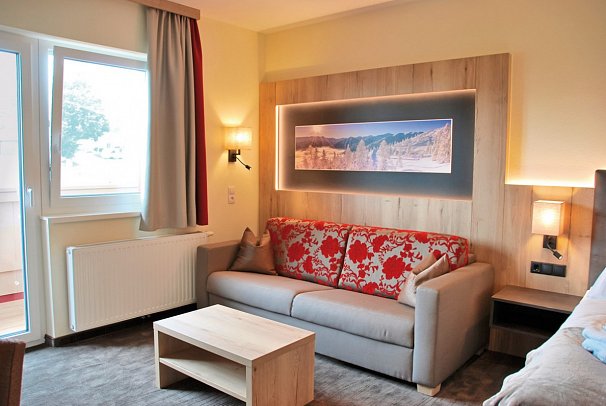 Hotel Restaurant Pariente - Wohnbeispiel Familienzimmer Deluxe (Zimmercodierung FD1)