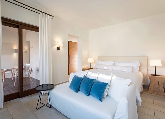 Phãea Blue, Elounda, Crete - Wohnbeispiel Deluxe Bungalow Meerblick beheizter Privatpool (Zimmercodierung BD1)