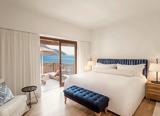 Phãea Blue, Elounda, Crete - Wohnbeispiel Deluxe Suite Meerblick (Zimmercodierung WD1)