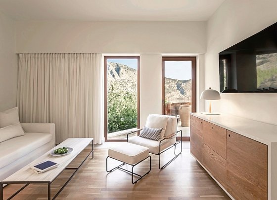 Phãea Blue, Elounda, Crete - Wohnbeispiel Deluxe Suite Meerblick (Zimmercodierung WD1)
