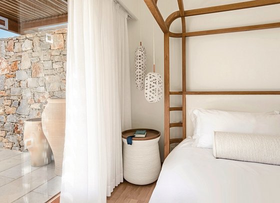 Phãea Blue, Elounda, Crete - Wohnbeispiel Juniorsuite beheizter Privatpool (Zimmercodierung JB1)