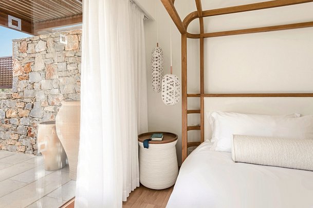 Phãea Blue, Elounda, Crete - Wohnbeispiel Juniorsuite beheizter Privatpool (Zimmercodierung JB1)