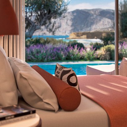 ananea Rocrita - Wohnbeispiel Juniorsuite Landblick Swim Up (Zimmercodierung J1Q)