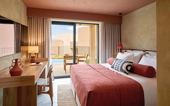 ananea Rocrita - Wohnbeispiel Doppelzimmer Deluxe Swim up (Zimmercodierung DD3)