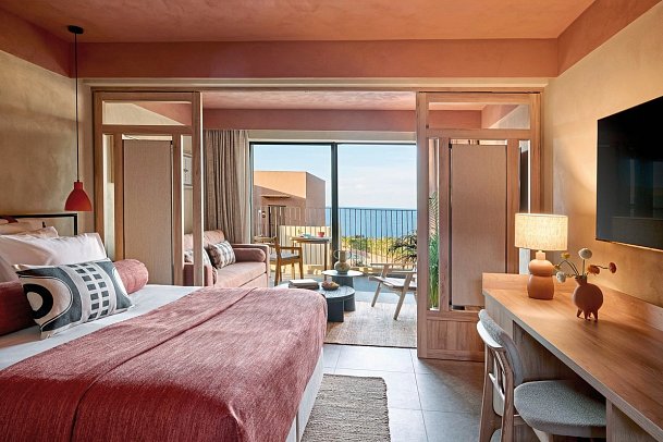 ananea Rocrita - Wohnbeispiel Juniorsuite Meerblick (Zimmercodierung J1M)