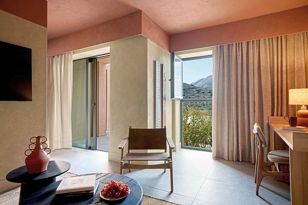 ananea Rocrita - Wohnbeispiel Suite mit 1 Schlafzimmer Landblick (Zimmercodierung W1L)