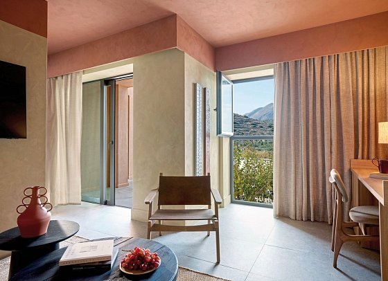 ananea Rocrita - Wohnbeispiel Suite mit 1 Schlafzimmer Landblick (Zimmercodierung W1L)