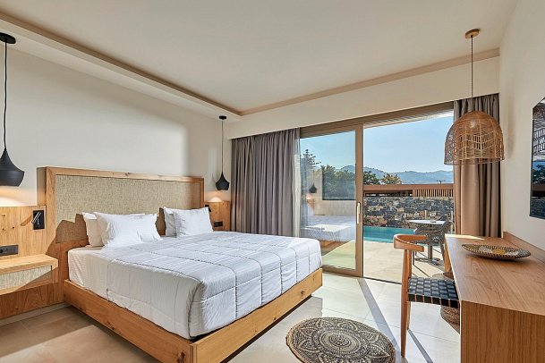 Sentido Amounda Bay - Wohnbeispiel Juniorsuite Privat Pool (Zimmercodierung J1R)