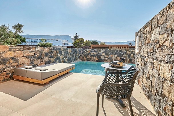 Sentido Amounda Bay - Wohnbeispiel Juniorsuite Privat Pool (Zimmercodierung J1R)