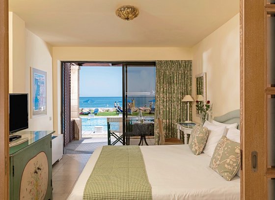 Aquila Rithymna Beach - Wohnbeispiel Familienzimmer Meerblick (Zimmercodierung FBM)
