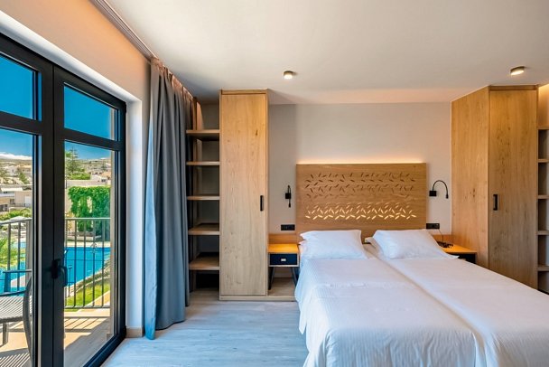 Atlantis - Wohnbeispiel Doppelzimmer Superior Poolblick (Zimmercodierung DSP)