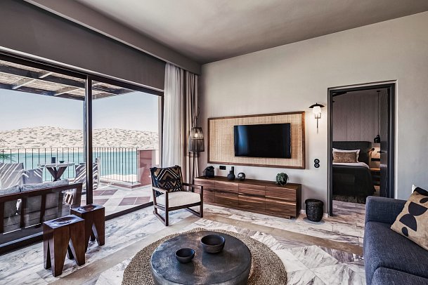 Domes of Elounda - Autograph Collection Hotels - Wohnbeispiel Familiensuite Meerblick Privatpool (Zimmercodierung WI1)