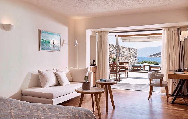 St. Nicolas Bay Resort Hotel & Villas - Wohnbeispiel Studio Meerblick (Zimmercodierung S1M)