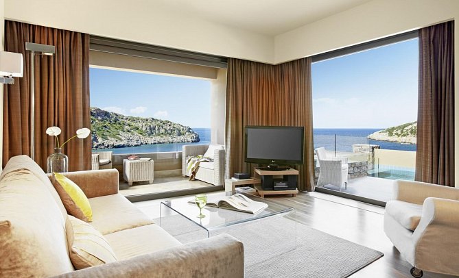 Daios Cove - Wohnbeispiel Villa Waterfront Privat-Pool (Zimmercodierung VBR)