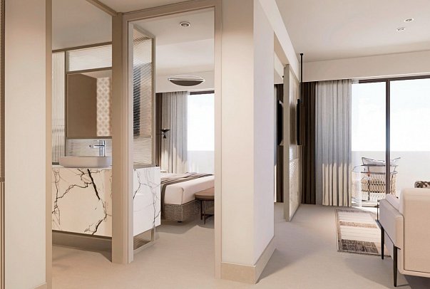 Creta Star - Wohnbeispiel Juniorsuite (Zimmercodierungen JBG, JBN & JBM)