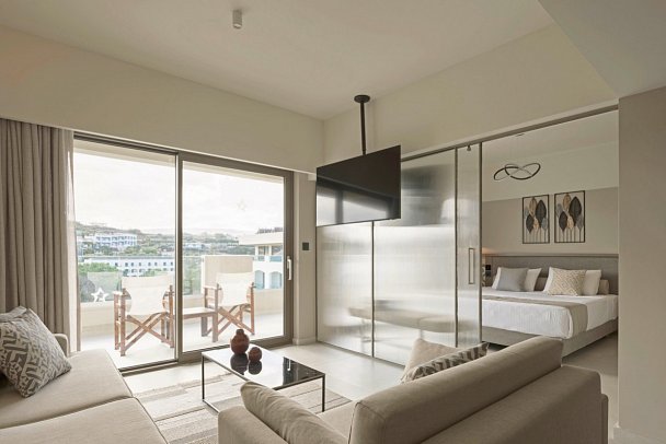 Creta Star - Wohnbeispiel Juniorsuite Gartenblick (Zimmercodierung JBG)