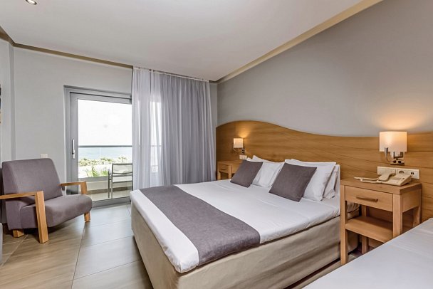 Lyttos Beach - Wohnbeispiel Doppelzimmer Meerblick (Zimmercodierung DBM)