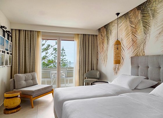 Iberostar Selection Creta Marine - Wohnbeispiel Familienzimmer Meerblick (Zimmercodierungen F1M & F2M)