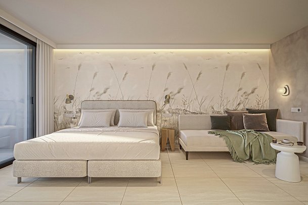 Iberostar Waves Creta Panorama & Mare - Wohnbeispiel Doppelzimmer obere Etage (Zimmercodierungen DB1 & DB2)