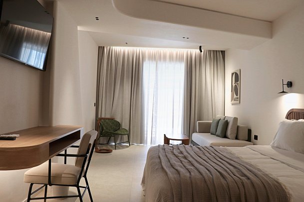 Ostria Resort & Spa - Wohnbeispiel Juniorsuite Swim up (Zimmercodierung JBQ)