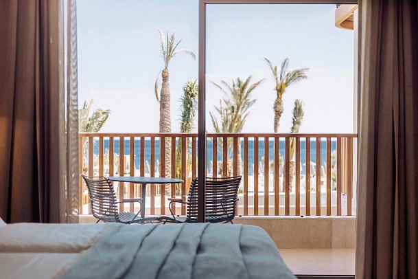 Ostria Resort & Spa - Wohnbeispiel Doppelzimmer Deluxe Meerblick (Zimmercodierung DDM)