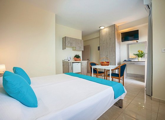 Elounda Residence Resort & Waterpark - Wohnbeispiel Doppelzimmer (Zimmercodierung DB1)