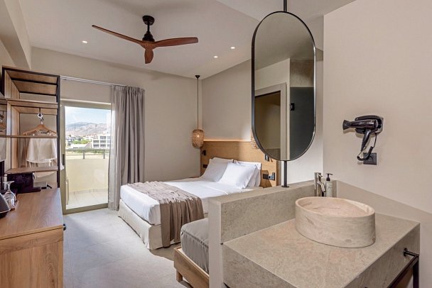 Zeus Hotels Neptuno Beach - Wohnbeispiel Doppelzimmer Premium seitl. Meerblick (Zimmercodierung DMN)